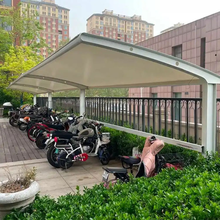 峡江县膜结构电动车棚